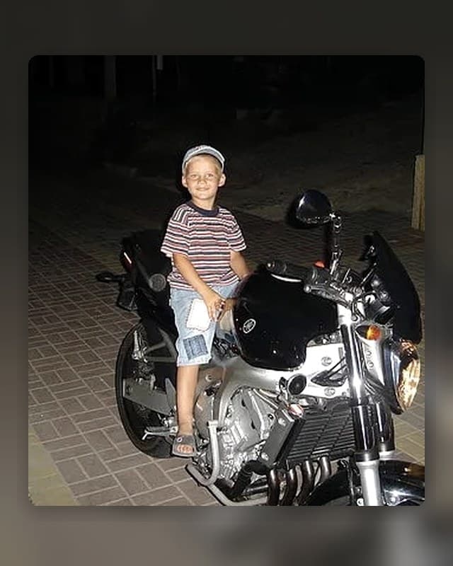 Детское фото жениха